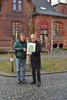 Stefan Wagner vom Umweltbetrieb Bremen und terminic Geschäftsführer Wolfgang Rolla du Rosey